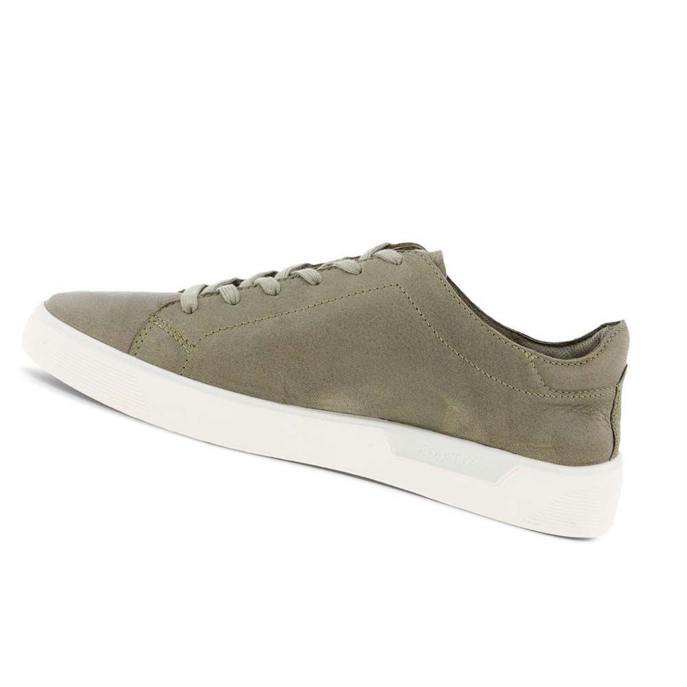 Ecco Street Tray Retro 2.0 Joggesko Herre Olivengrønne | NO 665BEX